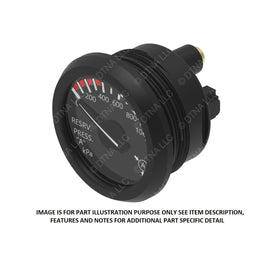 A22-78471-000 GAUGE-RES A PRESS,BLK,KPA