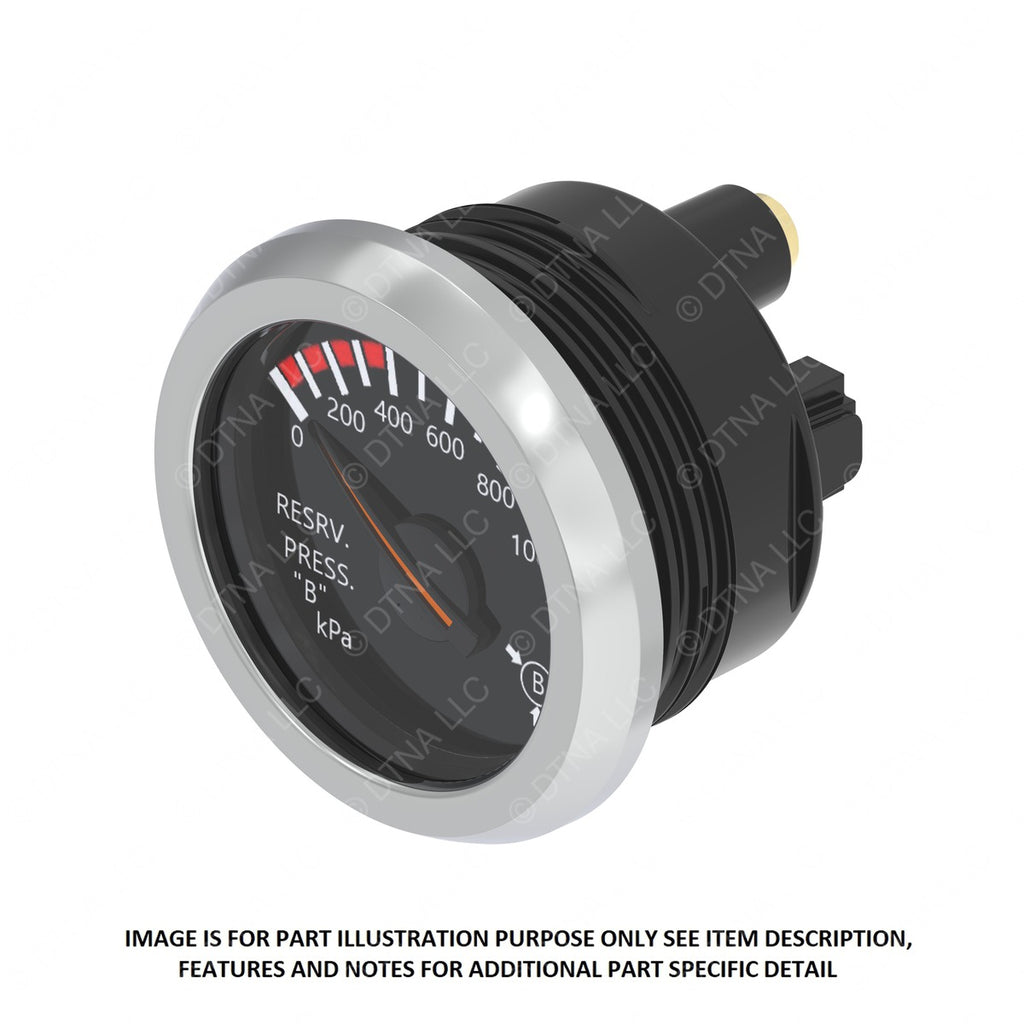 A22-78472-002 GAUGE-RES B PRESS,BRI,KPA