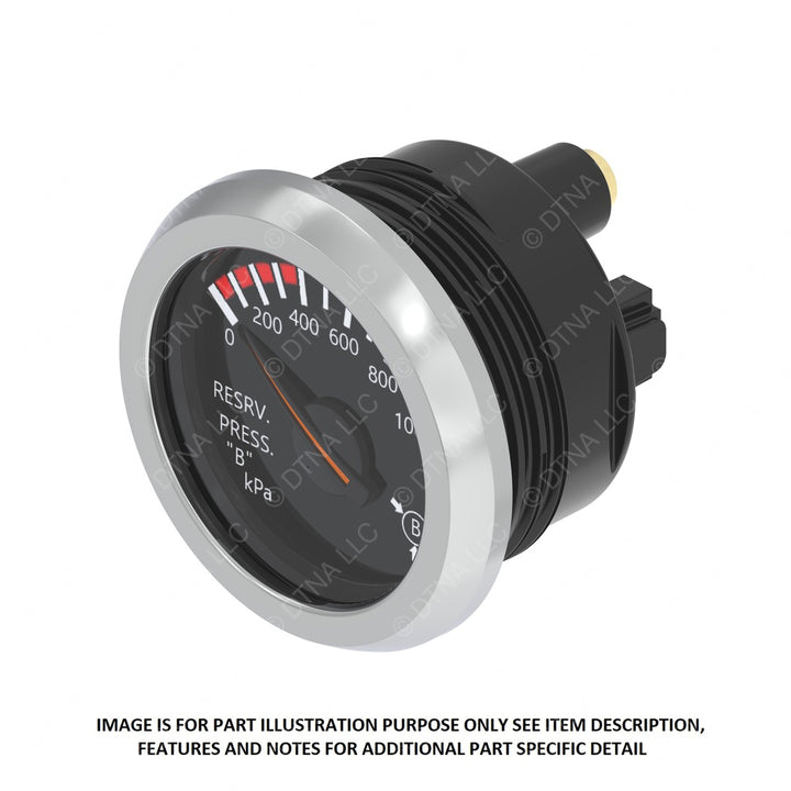A22-78472-002 GAUGE-RES B PRESS,BRI,KPA