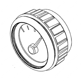 A22-78473-002 GAUGE-FUEL LEVEL,SSTL BEZEL