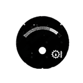 A22-78475-001 GAUGE-TRANS OIL TEMP,GOLD