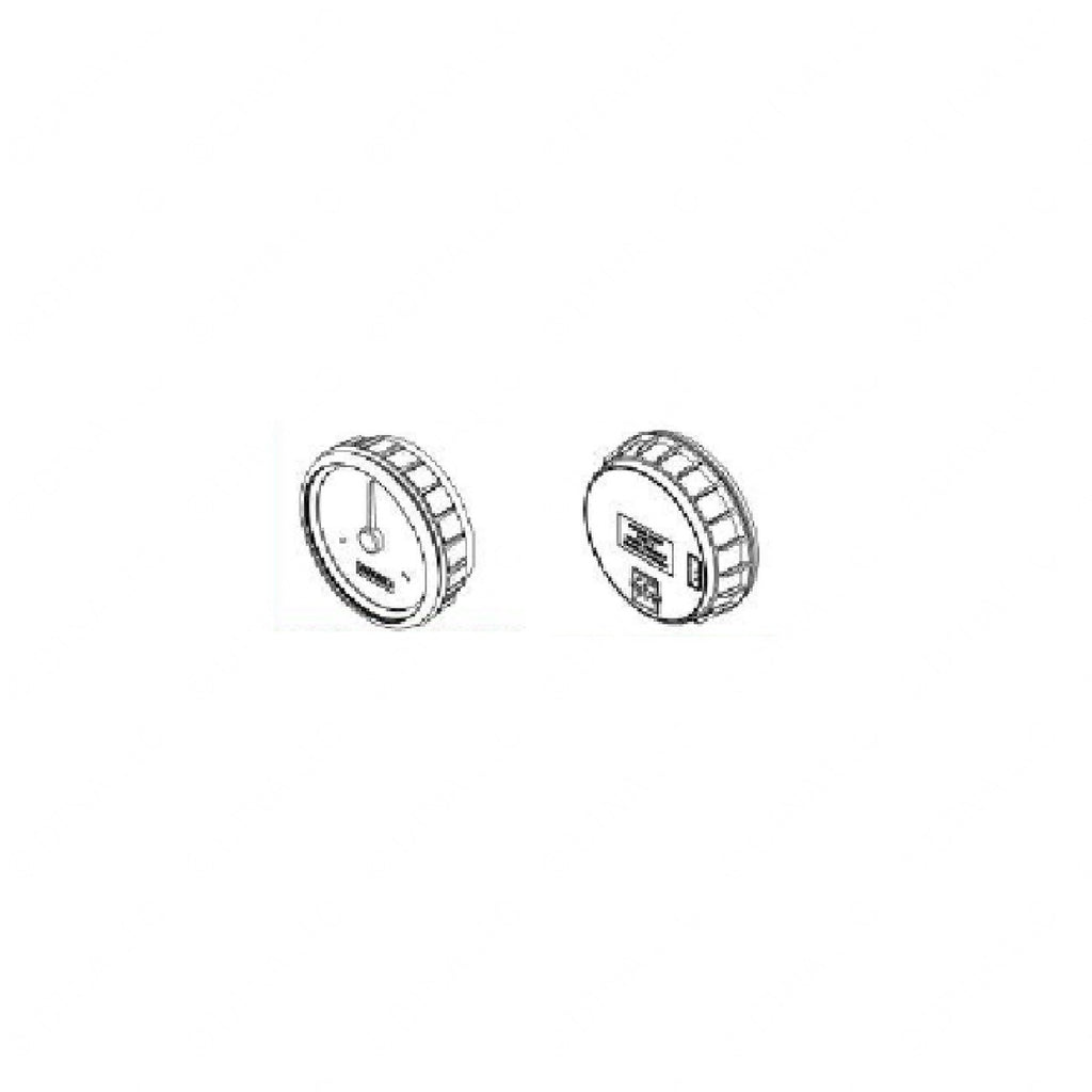 A22-78954-001 SPEEDOMETER, KPH, GOLD BEZEL