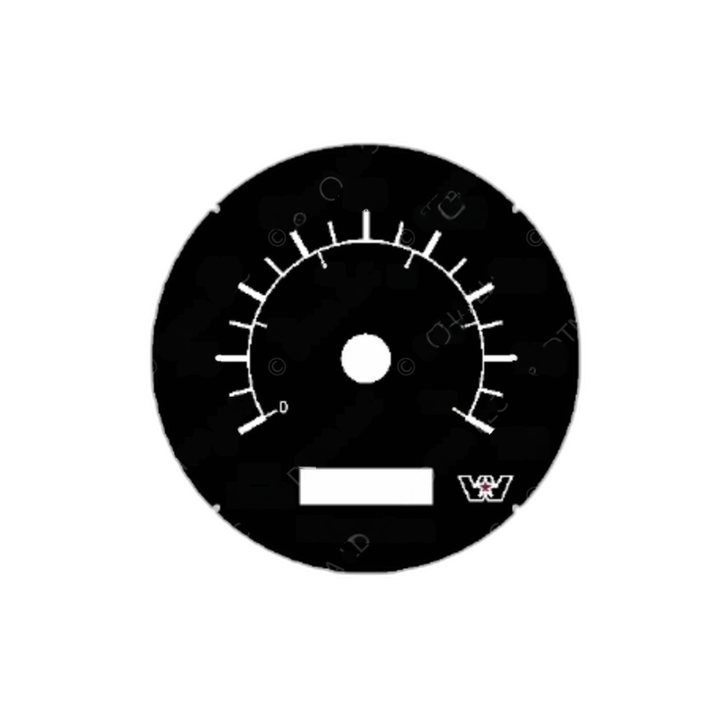 A22-78955-001 SPEEDOMETER,KPH/MPH,GOLD BEZEL