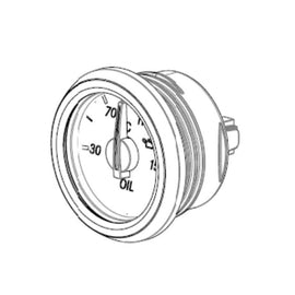 A22-78997-016 GAUGE-ENGINE OIL TEMP,ICUC,BLK