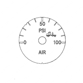 A22-78998-103 GAUGE-LIFT AXLE,ICUC,BRT,ENG