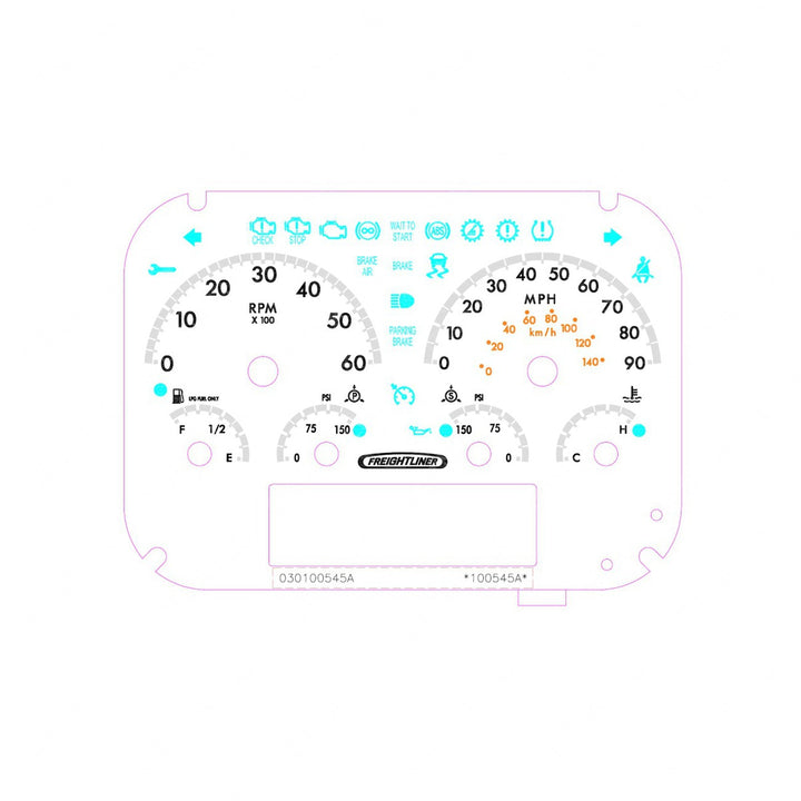 A22-79393-003 IP-6GAUGE,NAFTA,TACH,AIR.LPG