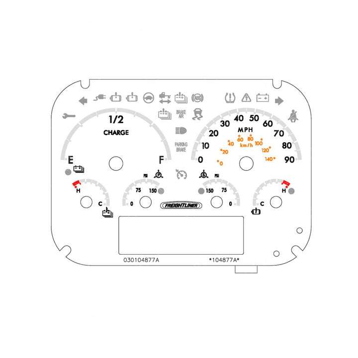 A22-79405-000 IP-6GAUGE,MPH,AIR,EV,US