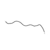 A23-12945-108 HOSE-WIRE BRAID,90DEG TO STR,120