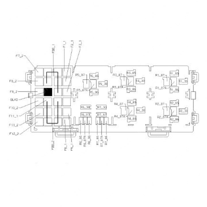 A23-13658-001 PLUG-50CAV 1BLKD,PDMXD,23-BK