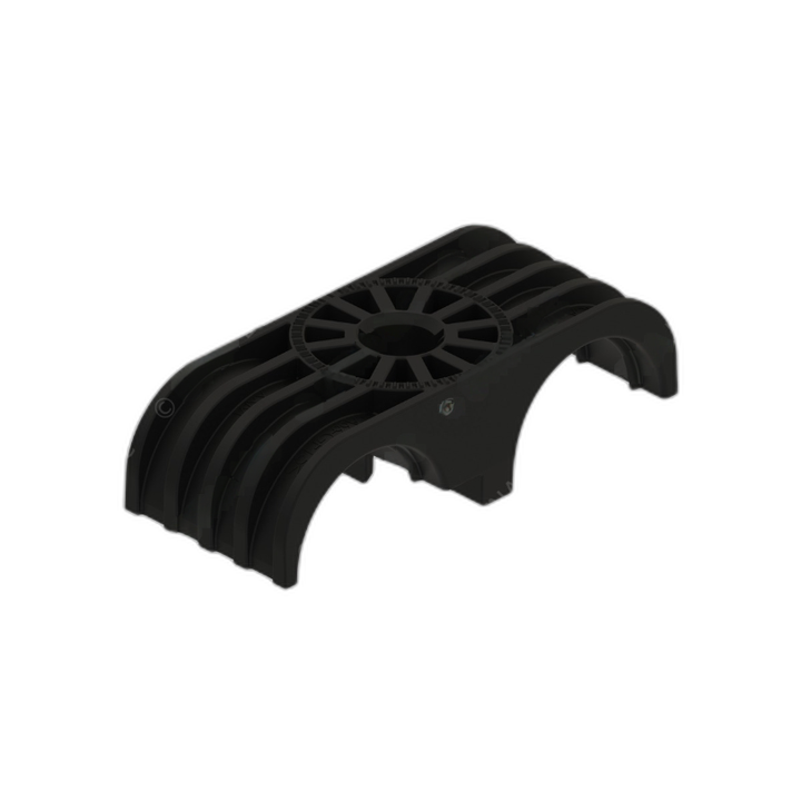 A23-13823-001 TERMINAL-SPLICE,SINGLE WALL, BLACK
