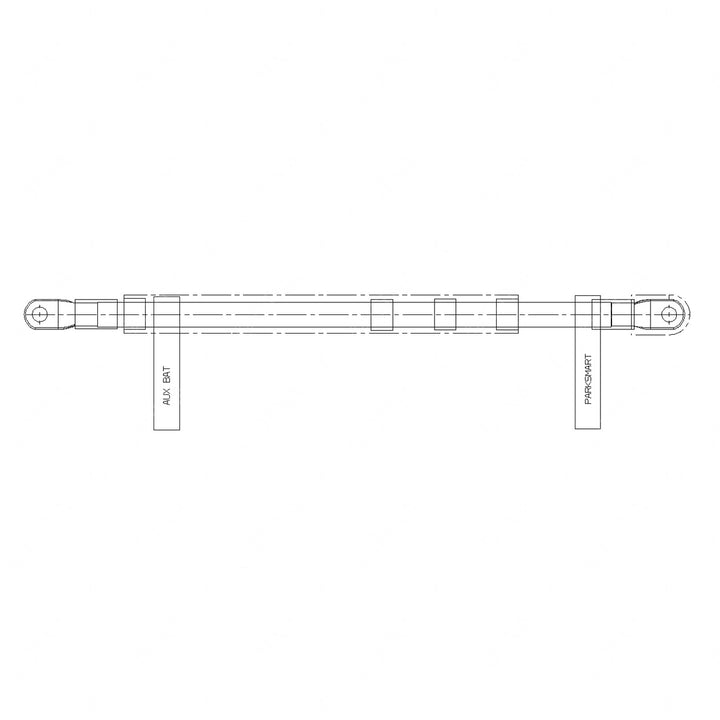A66-04625-112 CABLE-NEG,2/0,3/8X3/8,112"