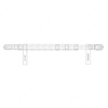 A66-04626-118 CABLE-POS,2/0,M/8XM/8,118"