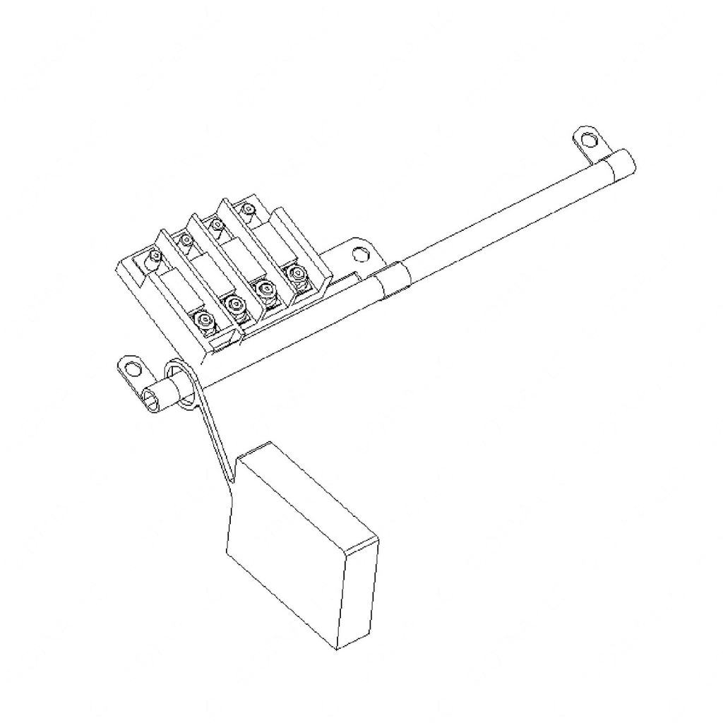 A66-04770-001 JUMPER-2BAT,MEGA FUSE HDR, 2X125A/1X150A