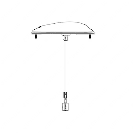 A66-10711-000 LAMP-MARKER,LED SAE AMBER