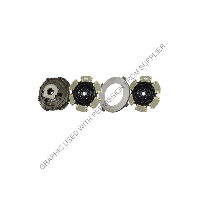 ABP N25 209701 20 CLUTCH,15-1/2" X 2" SA, 4000/2050 FT LB