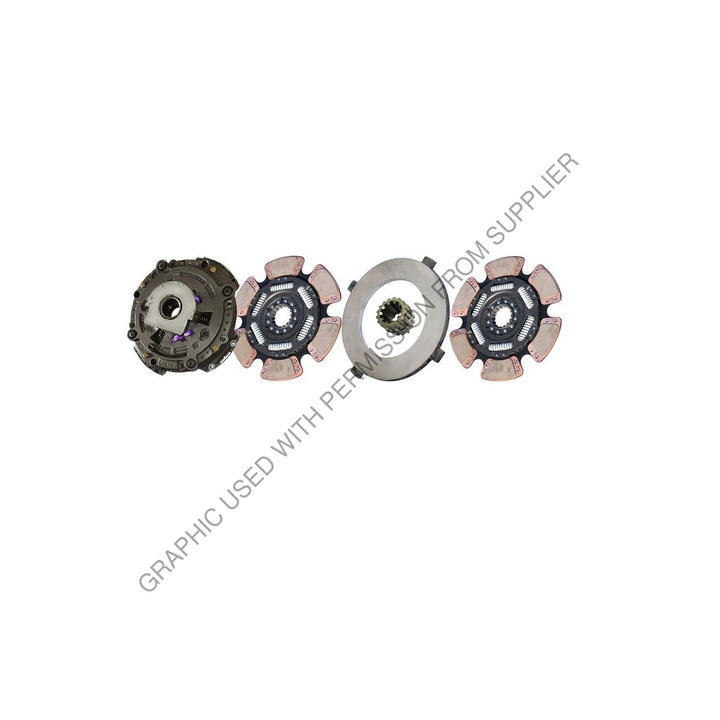 ABP N25 209708 32 CLUTCH,15-1/2" X 2" SA, 4200/2250 FT LB