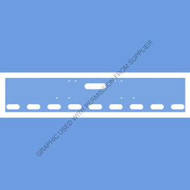 ABP N31 0CB001011009 BUMPER FL CLASSIC 84-99,TOW,18"BOX,9OVAL