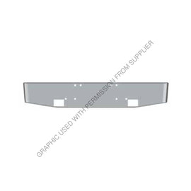ABP N31 0CB200002 BUMPER FL CLASSIC COE CONV 1984-1999