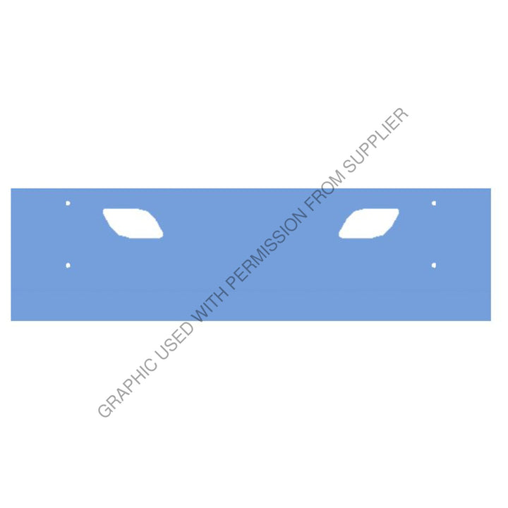ABP N31 0FV0010709 BUMPER KW T680 SETBACK 18" WIDE
