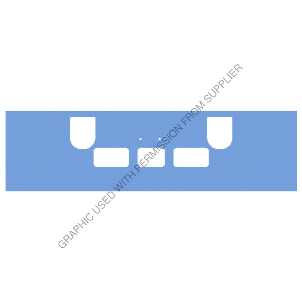 ABP N31 0GL221016L01 BUMPER MACK CH 1994-2004,FOGS,16INCH