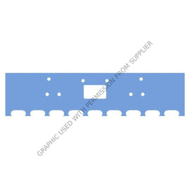 ABP N31 0HC001096009 BUMPER PB 379,18IN HANDFRM,9OVL LT HOLES