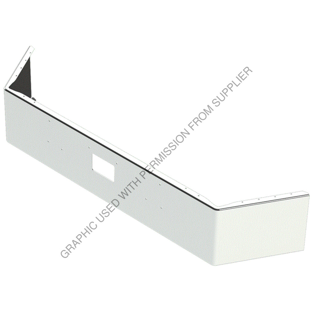 ABP N31 0HG001013 BUMPER PB 357 LOG  378 SBFA 19IN BRK-BK