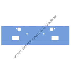 ABP N31 0HV201001 BUMPER PB 389,FOG,TOW PINS,12INCH,CHROME