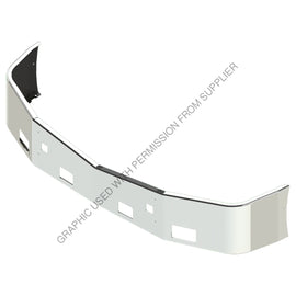 ABP N31 0HZ211016Y BUMPER PB 579,SQ FOGS,16",CHROME