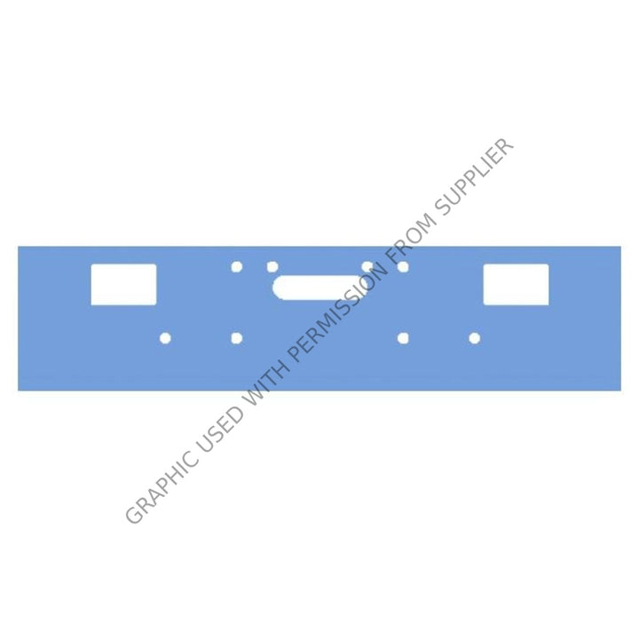 ABP N31 7CB011003 BUMPER CLASSIC 84-99,18",TOW,UPPER STEPS