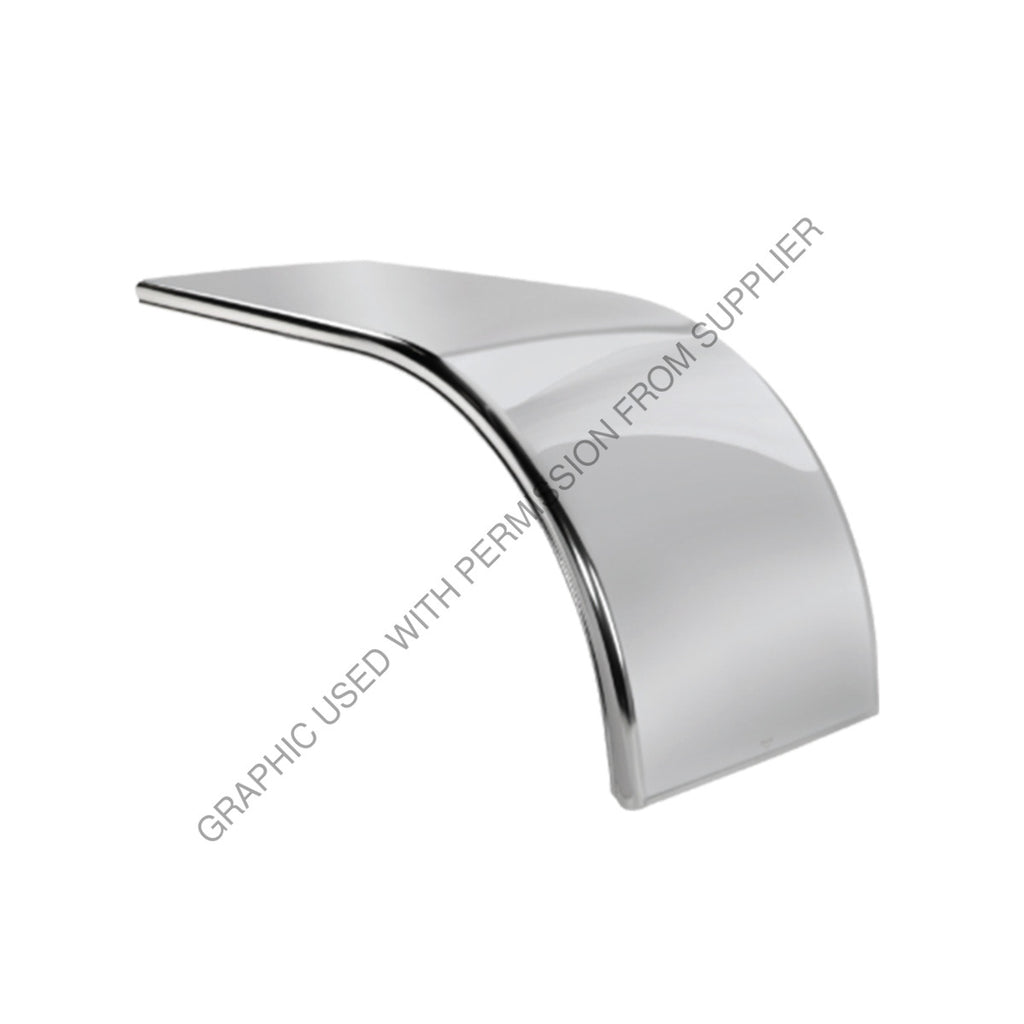 ABP N31 NF1060SSNR SS 16G SMOOTH HALF TANDEM FENDERS PAIR