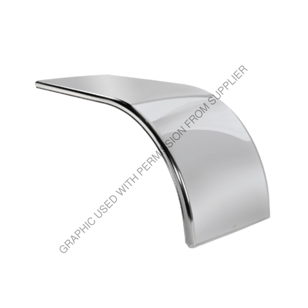 ABP N31 NF1066SSNR SS 16G SMOOTH HALF TANDEM FENDERS PAIR