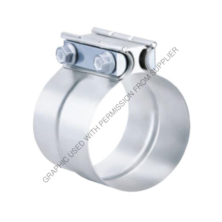 ABP N35 40PLA CLAMP-BAND,ALUMINIZED STL,4IN,PRE FORMED