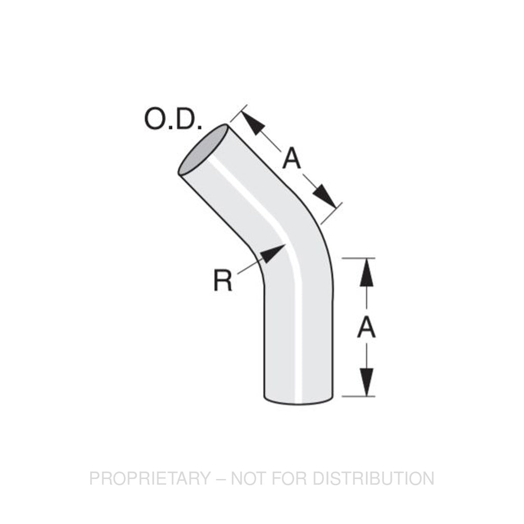 ABP N49 40EL45103A 45 DEG ELB, 4 CONN