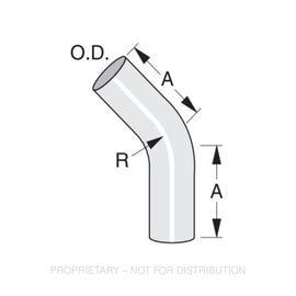 ABP N49 50EL45106A 45 DEG ELBOW, 5 CONN