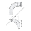 ABP N49 50EL90244A 90 DEG ELBOW 10X16