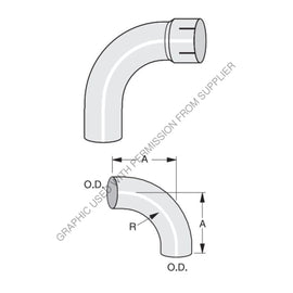 ABP N49 50EL90244C 90 DEG ELBOW 10X16