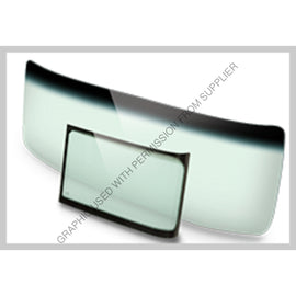 ABP N60B 104055 GLASS, BUS, 7/32 TEMP CLEAR, 30IN. SIDE