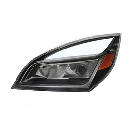 ABP N60B 71080LH HEADLAMP-P4 CASC 17  BLK, LED, HEATED LH