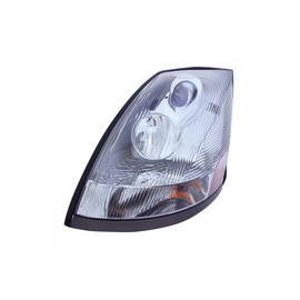 ABP N60B 71121L HEADLAMP-VOL VNL 2004  CHROME, HAL LH