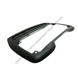 ABP N795 91070 GRILLE, M2, 2001+, FLAT BLK, ABS, W/LOGO