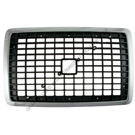ABP N795 91110GH GRILLE,VOLVO VNL BLK/CH,04+,ABS,NO LOGO