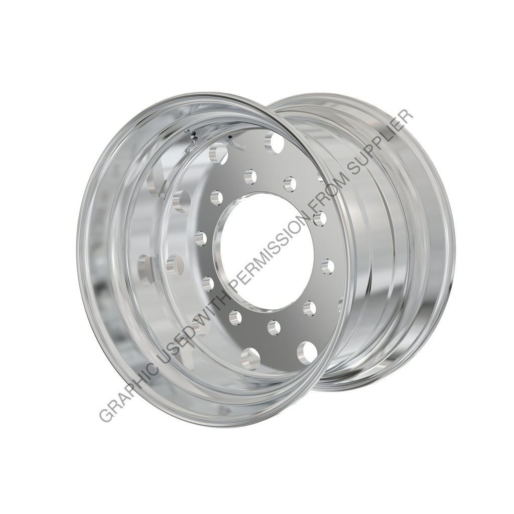 ACC 43140SP WHEEL, DUPLEX ACCU-LITE 22.5X14.00 10 HH