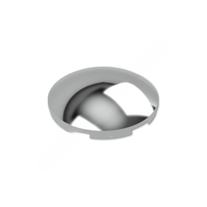 ACX 41500 HUBCAP-FRONT,8.25IN,5 NOTCH,CHROME