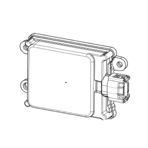 A   000 446 33 49 FRONTEND RADAR 2 HIGH(P)-6 PED
