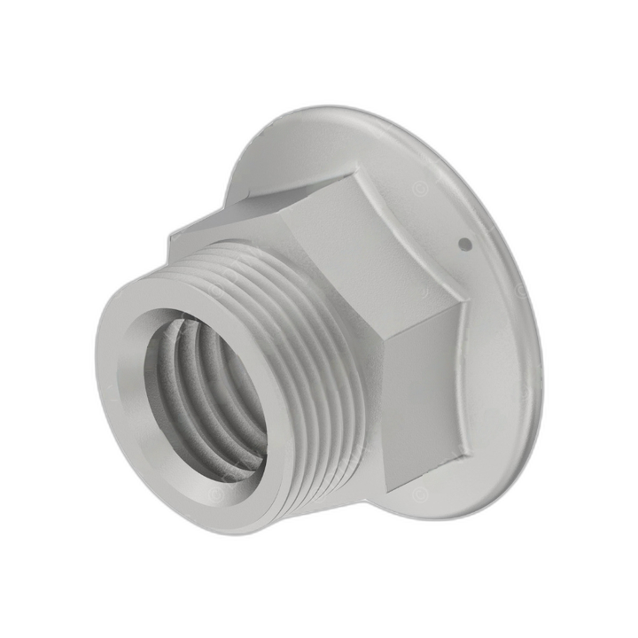 A   002 990 74 50 HEXAGON NUT WITH COLLAR HOLDER TO FRAME