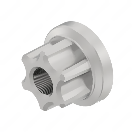 A   005 990 78 50 64 HEXAGON NUT WITH FLANGE