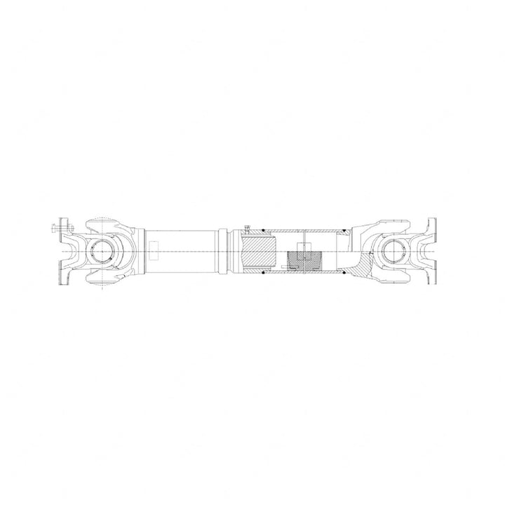 A   654 410 11 07 PROPELLER SHAFT