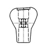 A   680 267 05 12 SHIFT KNOB