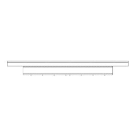 A   680 725 00 01 GLASS CHANNEL SUPPORT