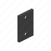 A   681 522 02 87 SPACER-MUDFLAP,B711,1/4